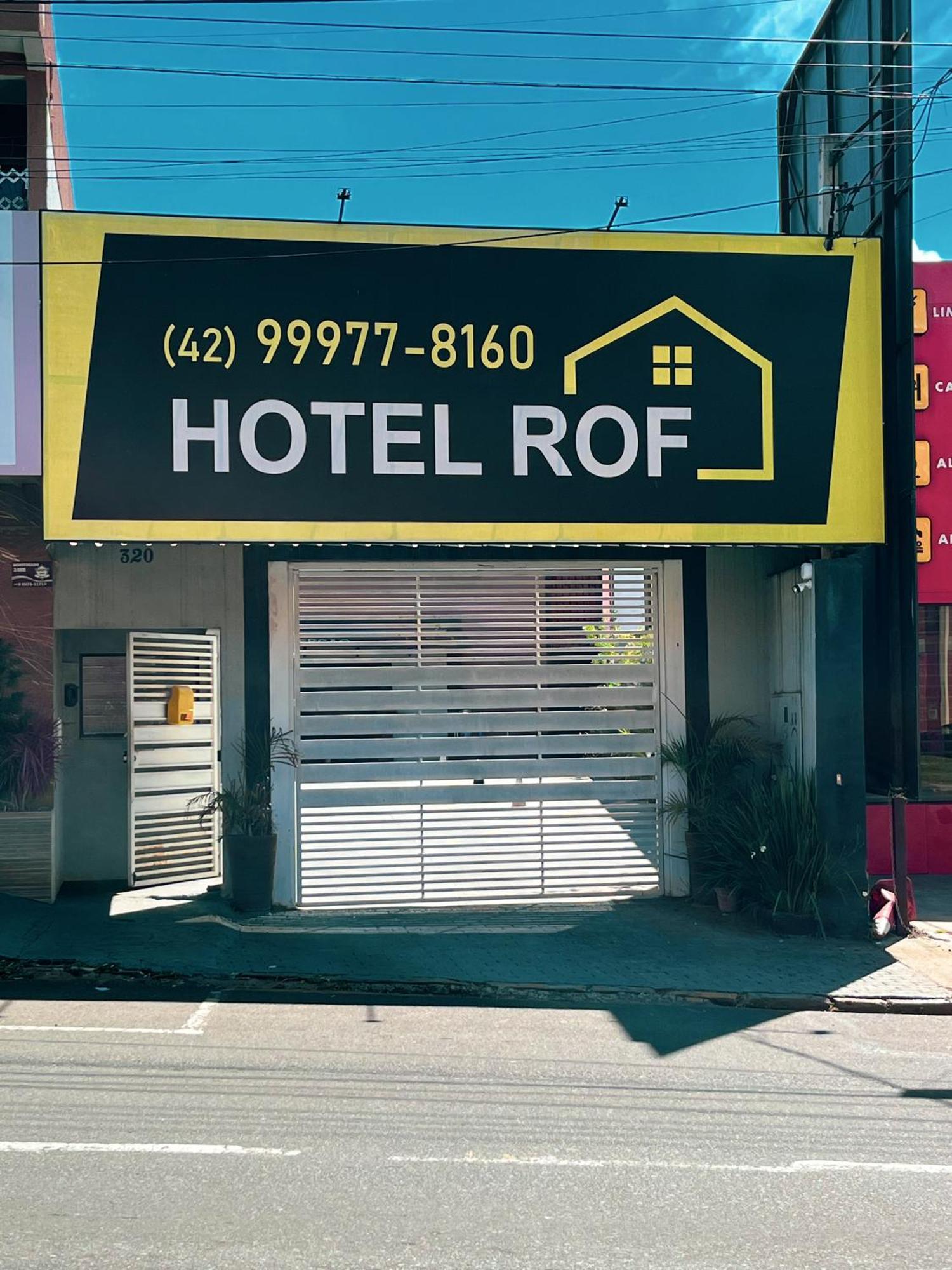 Hotel Rof Telêmaco Borba Exterior foto